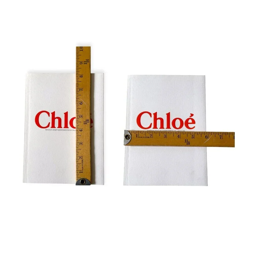 Rare Chloé Winter 2007 Accessories Catalog + Fall 2007 Runway Sheet